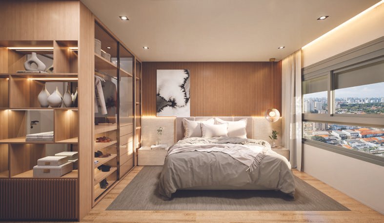 Suíte apartamento 115m²